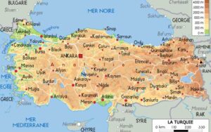carte turquie